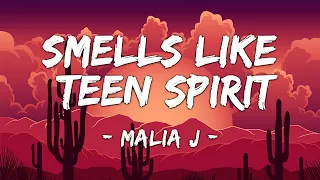[1 HOUR LOOP] Smells Like Teen Spirit - Malia J (Black Widow Soundtrack - Opening Credits) (Lyrics)
