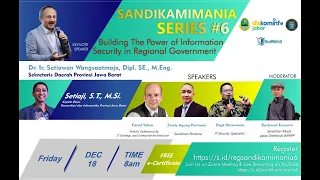 Webinar Sandikamimania #6 : Building The Power of Information Security in Regional Government Part 2
