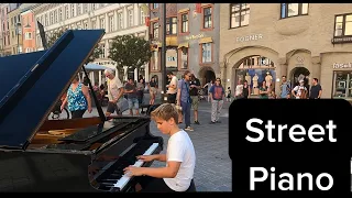 Best public piano reactions