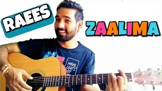 Zaalima Guitar Chords Lesson - Raees