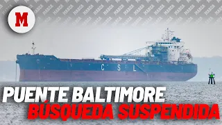 Así está el puente de Baltimore después de que autoridades suspendieran labores de rescate I MARCA