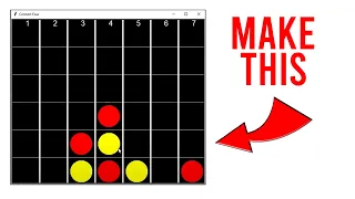 Easily create a connect 4 AI with python