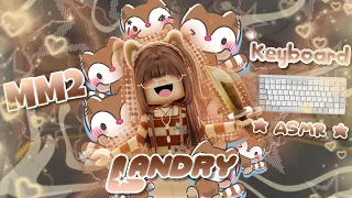 ˗ˏˋ ꒰ MM2 but it's Keyboard ASMR as LANDRY! ꒱ ˎˊ˗ [Roblox Murder Mystery 2]