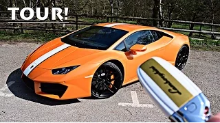 IN-DEPTH TOUR OF MY 2017 LAMBORGHINI HURACAN!!