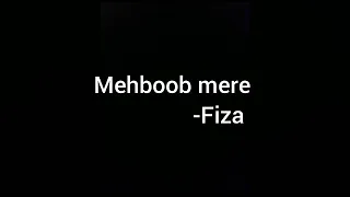 Mehboob mere song video - Fiza | by Anjal |♥️♥️