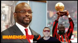 ❤️IMMENSO RE GEORGE WEAH🖤COL MILAN SEMPRE NEL CUORE nell'intervista rilasciata alla Gazzetta‼️