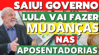 NO 1 DIA DE GOVERNO LULA ANUNCIA MUDANÇAS PARA APOSENTADOS E PENSIONISTAS DO INSS