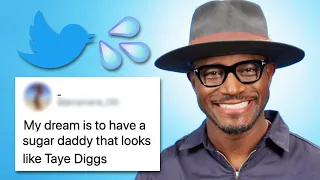 Taye Diggs Reads Thirst Tweets