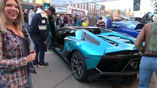 Lamborghini Aventador Ultimae Roadster (2022 - 1 of 250) - Woman Shows Off Her Hypercar Engine Start