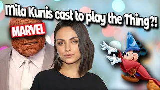 Mila Kunis In Talks To Play Fantastic 4's The Thing!?