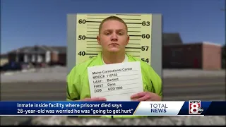 Fiancée says Maine inmate had altercation inside facility days before death