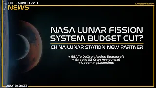 NASA Fission System Budget Cuts & China Lunar Station Get New Partner - TLP News Weekly