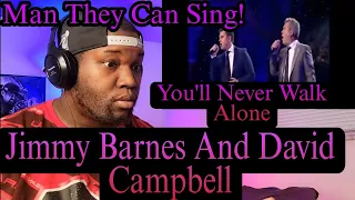 Jimmy Barnes And David Campbell | Carols By Candlelight | You'll Never Walk Alone | Reaction