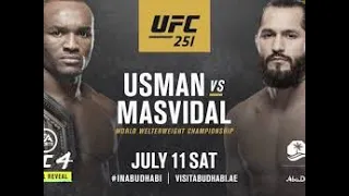 "Go" - Kamaru Usman vs Jorge Masvidal UFC 251 Promo