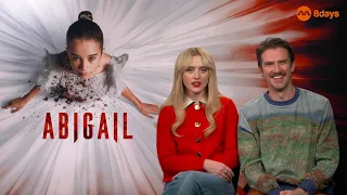 Abigail stars talk wearing bloody make-up during lunch and their dream heist! | 8Days Interviews