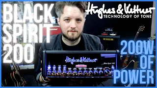BLACK SPIRIT 200 - Hughes & Kettner - One Guitar Amp, Every Guitar Tone You Need