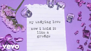 Olivia Rodrigo - the grudge (Official Lyric Video)