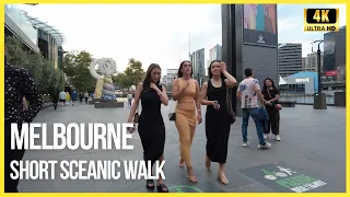 Melbourne City in Summer 2024 Australia 4K Video