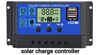 solar charge controller 12v/24v 30a