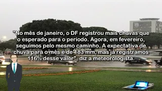 🔴 INMET EMITE ALERTA DE CHUVA INTENSA E VENTOS DE ATÉ 100 KM/H NO DF