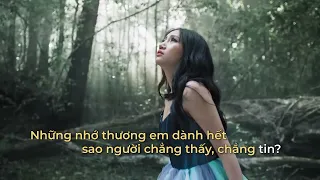 Orange - 'Em Hát Ai Nghe' Karaoke (Tone Nữ)