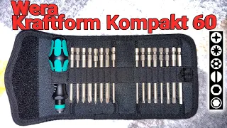 Wera Kraftform Kompakt 60 review German bit holder screwdriver