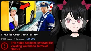 Tourist Films CRIME SPREE In Japan For YouTube Content And Pays For It Dearly