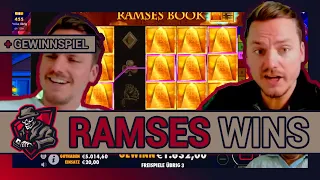 BEST WINS ON RAMSES BOOK 📚 & GEWINNSPIEL | Krank 😍 | Freegame High Stake 🎰 | Casino Highlight