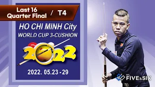 [Table 4] Ho Chi Minh World Cup 3-Cushion 2022 - Last 16