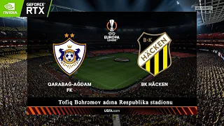 Lunev öz qapımıza saldı topu ❓❗ 1/8 Finala qədər yolumuz var ❗ Qarabağ - Hacken | FİFA 23 2K