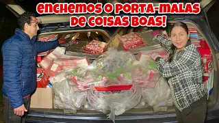 Lixo dos Estados Unidos! 🇺🇸 Enchemos o porta-malas de coisas boas!