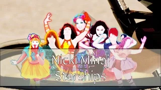 Just Dance: Nicki Minaj - Starships Mashup