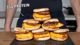 I Made High Protein Egg Mcmuffins To Store In The Freezer