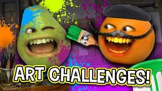 ART CHALLENGES SUPERCUT! | Annoying Orange