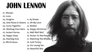 The Best Of John Lennon 2021 - John Lennon Greatest Hits FULL Album