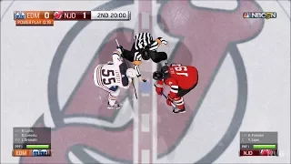 NHL 18 - New Jersey Devils vs Edmonton Oilers - Gameplay (HD) [1080p60FPS]