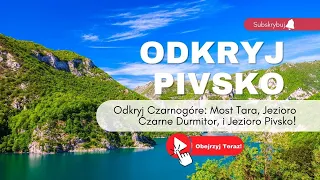 Czarnogóra, co zobaczyć? : Durmitor, Jezioro Czarne, Most Đurđevića Tara Bridge vlog 3/4