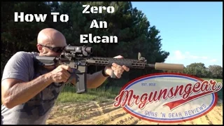 How To Zero An Elcan SpecterDR 1-4x Optic (HD)