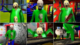 Baldi Granny 3 All Jumpscares | Baldi's Granny Chapter 3 Mod