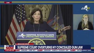 NY governor fuming over Supreme Court overturning concealed carry gun law | LiveNOW from FOX