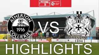 Atherton Collieries vs Marine AFC, Highlights