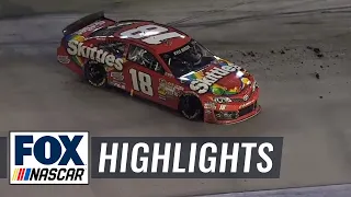 Kurt and Kyle Busch Collide, Narrowly Avoid Disaster - Bristol - 2014 NASCAR Sprint Cup