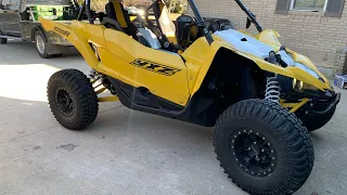 We have a YXZ1000R now! New wheels.