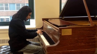 Milad Yousufi (Afghan Pianist) plays Beethoven Bagatelle 7 Op.33