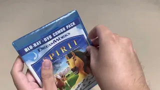 Spirit: Stallion of the Cimarron Blu-ray + DVD Combo Pack Unboxing