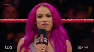 WWE Raw 12.19.16 Sasha Banks Addresses RoadBlock + Nia Jax Attacks