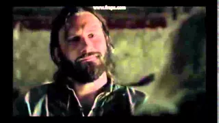 Vikings Season 2 Ep 2 - Rollo Punches Jarl Borg