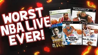 Five Worst Nba Live Games of ALL TIME! !!