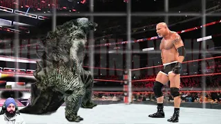 Goldberg vs Godzilla Steel Cage Match Wrestling News