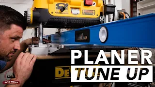 Thickness Planer Tune Up and Maintenance